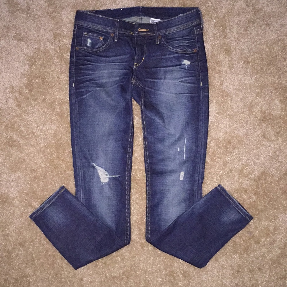 &Denim skinny low waist jeans Sz 27/30
